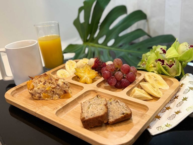 FREE Breakfast included – a fresh and inviting continental breakfast to begin your day